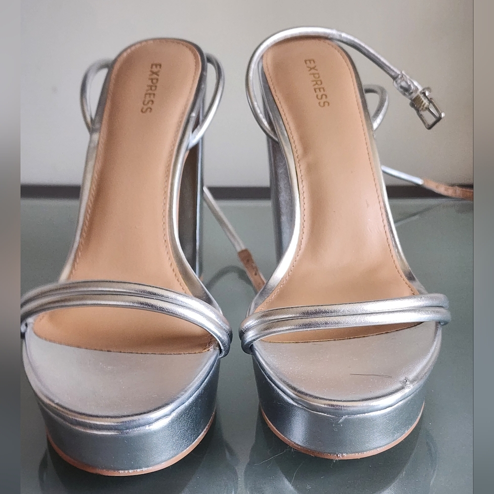 EXPRESS Platform Heeled Sandals